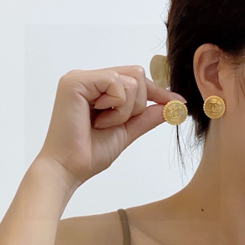 Ch*el earrings